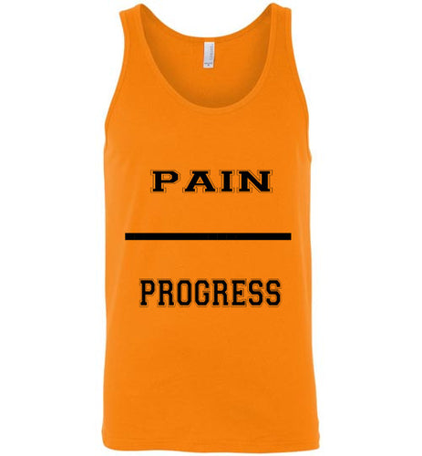 Pain Equal Progress women's Canvas Tank Top]Jtapparel.com - JTApparel