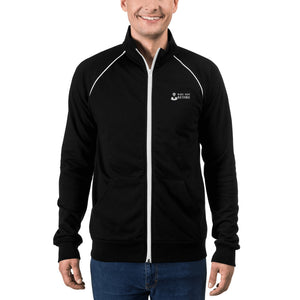 Why Not Retire Embroidery Piped Fleece Jacket - JTApparel