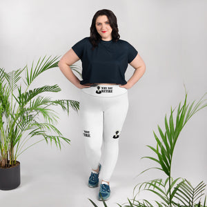 Why Not Retire All-Over Print Plus Size Leggings - JTApparel