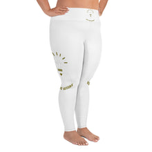 Why Not Retire All-Over Print Plus Size Leggings - JTApparel