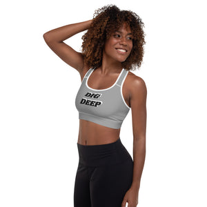 Dig Deep Padded Sports Bra