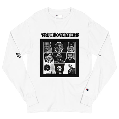 Truth Over Fear Men's Champion Long Sleeve Shirt