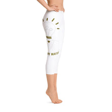 Why Not Retire Capri Women's Leggings White] Jtapparel.com - JTApparel