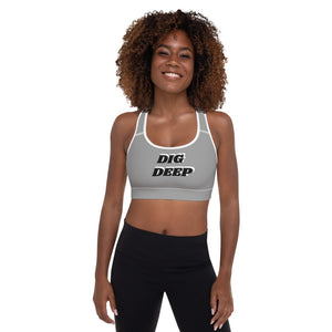 Dig Deep Padded Sports Bra