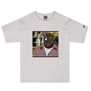 To Many Uncle Ruckus Men's Champion T-Shirt