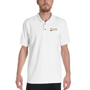 Why Not Retire Embroidered Polo Shirt - JTApparel