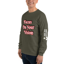 Focus On Your Vision Men’s Long Sleeve Shirt