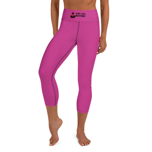 I Know You See It Yoga Capri Leggings