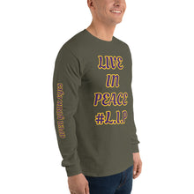 Live In Peace Men’s Long Sleeve Shirt