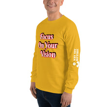 Focus On Your Vision Men’s Long Sleeve Shirt