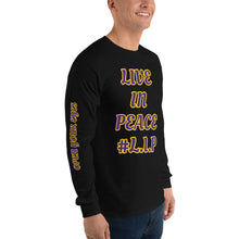 Live In Peace Men’s Long Sleeve Shirt