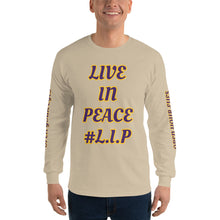 Live In Peace Men’s Long Sleeve Shirt