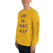 Live In Peace Men’s Long Sleeve Shirt