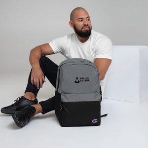 Why Not Retire Embroidered Champion Backpack