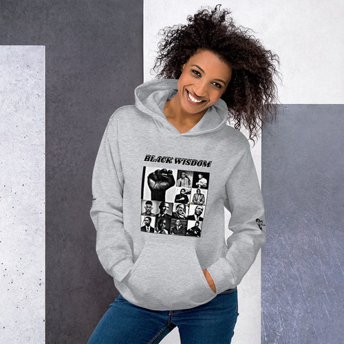 Black Wisdom Unisex Hoodie