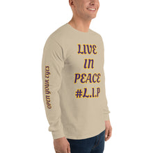 Live In Peace Men’s Long Sleeve Shirt