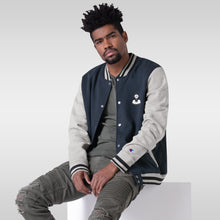 Why Not Retire Embroidered Champion Bomber Jacket