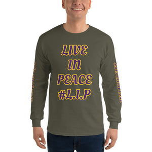 Live In Peace Men’s Long Sleeve Shirt