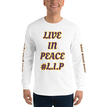 Live In Peace Men’s Long Sleeve Shirt