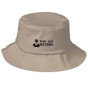 Why Not Retire Old School Bucket Hat - JTApparel