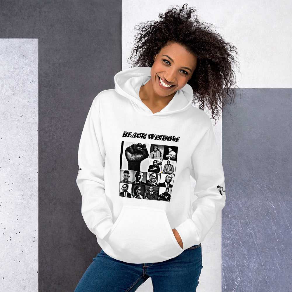 Black Wisdom Unisex Hoodie