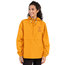Focus On Your Vision Embroidered Women's Champion Packable Jacket