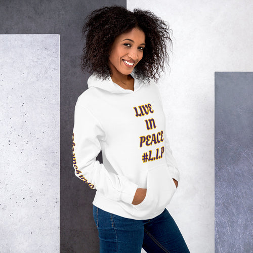 Live In Peace Unisex Hoodie
