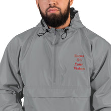 Focus On Your Vision Embroidered Men's Champion Packable Jacket