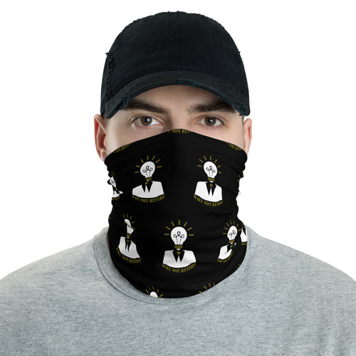 Black Why Not  Retire Neck Gaiter