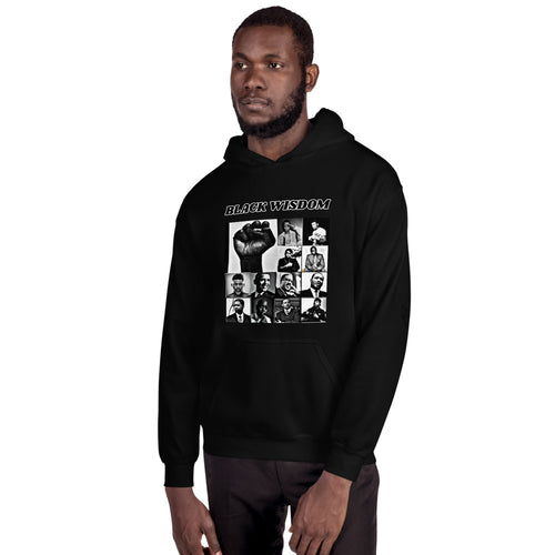 Black Wisdom Unisex Hoodie