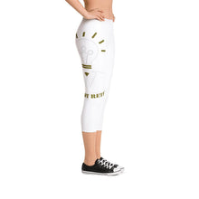 Why Not Retire Capri Women's Leggings White] Jtapparel.com - JTApparel