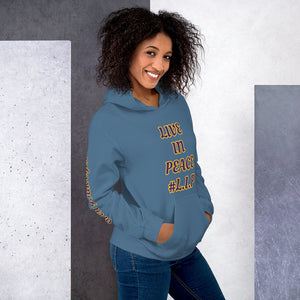 Live In Peace Unisex Hoodie